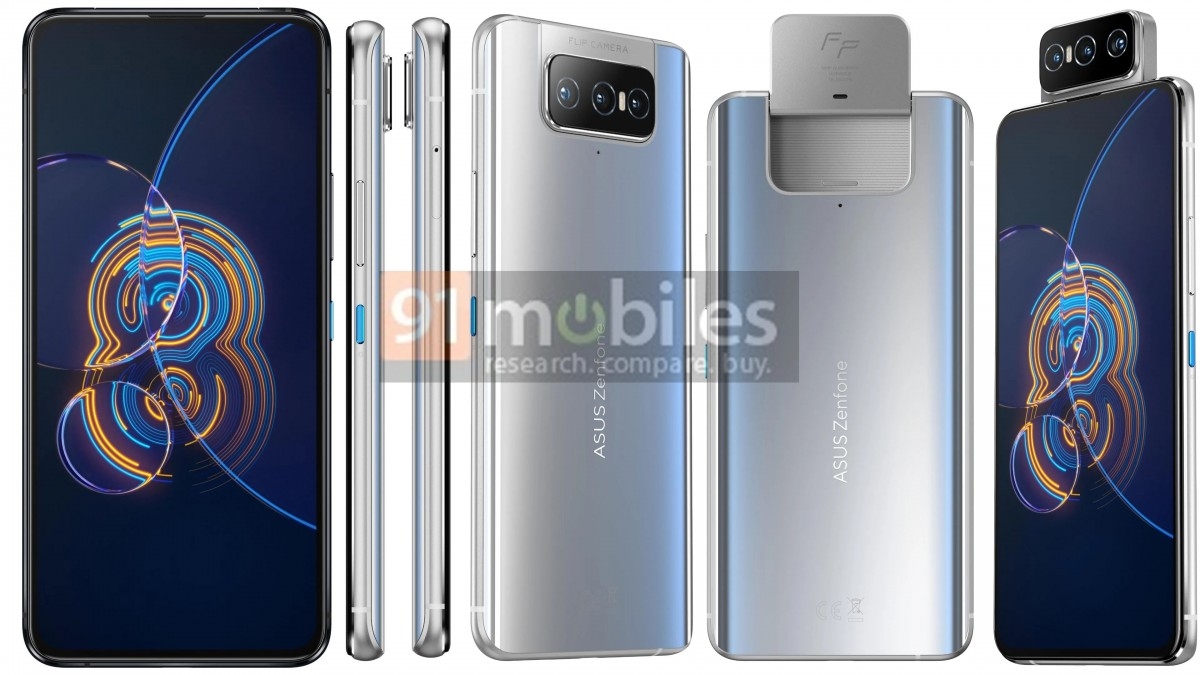 หลุดสเปค Asus ZenFone 8 และ Zenfone 8 Flip  พร้อมภาพ Render